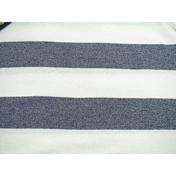 NEW US Polo Assn Polo Shirt Mens Blue White Striped Short Sleeve Cotton Sz XXL - Picture 10 of 10